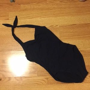 Navy Medium Capezio leotard